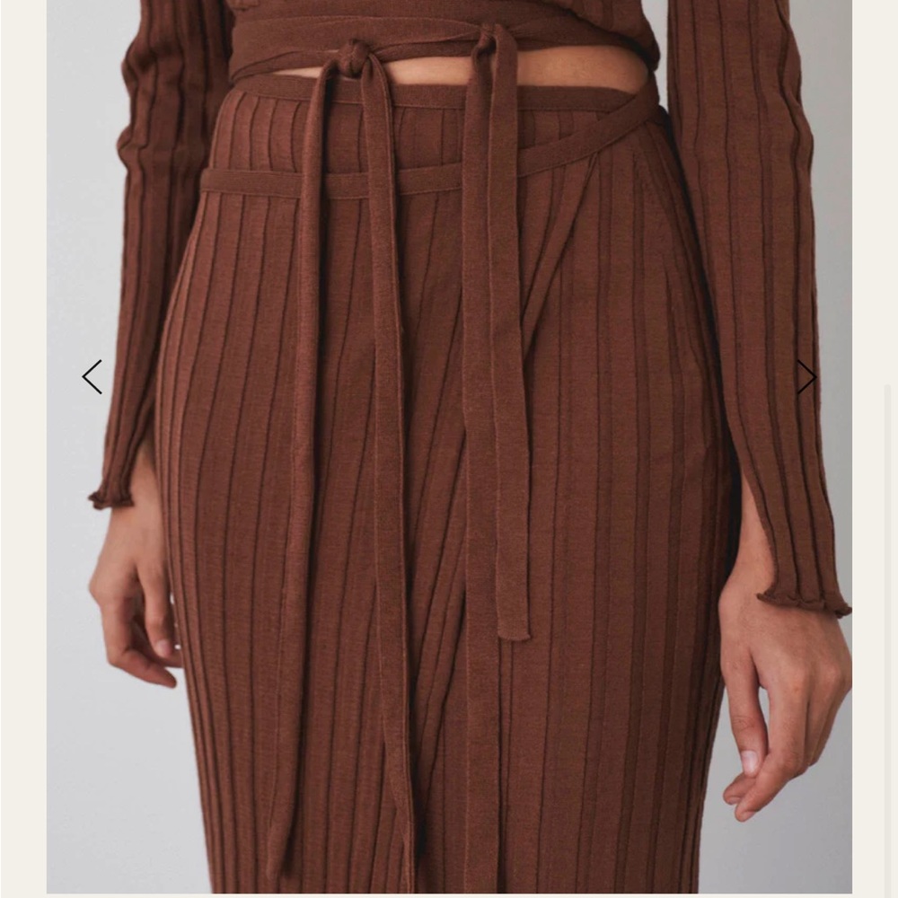 RUS Chu skirt in sold out chestnut colour.🍂